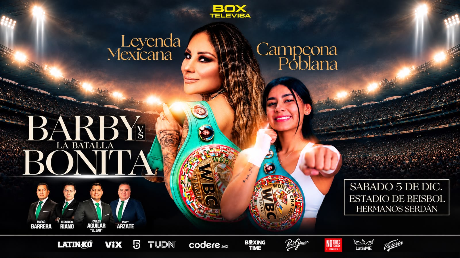Barby vs Bonita en Puebla